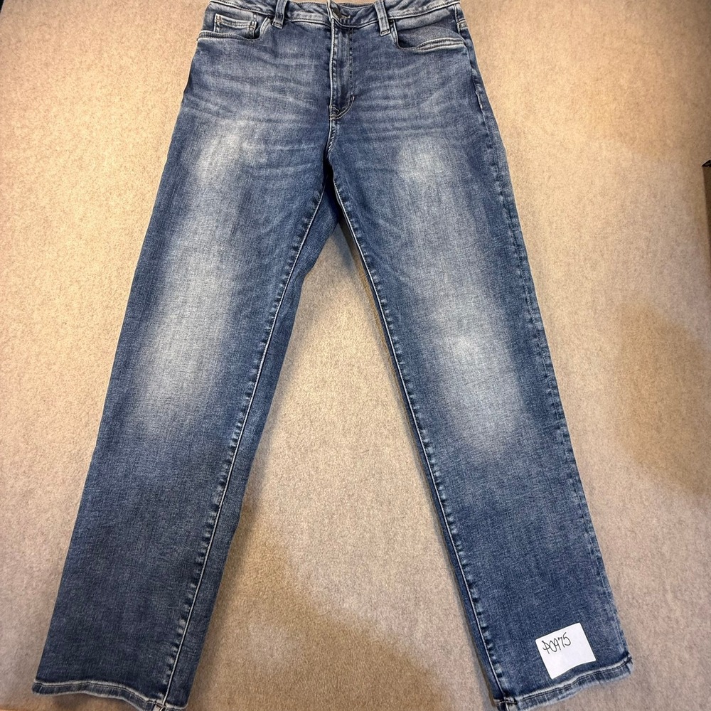 Buffalo David Bitton Jayden High Rise Straight Jeans Blue W32 BL1574